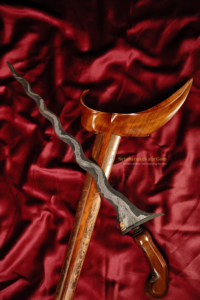 Keris Parung Sari Kinatah Panji Wilis