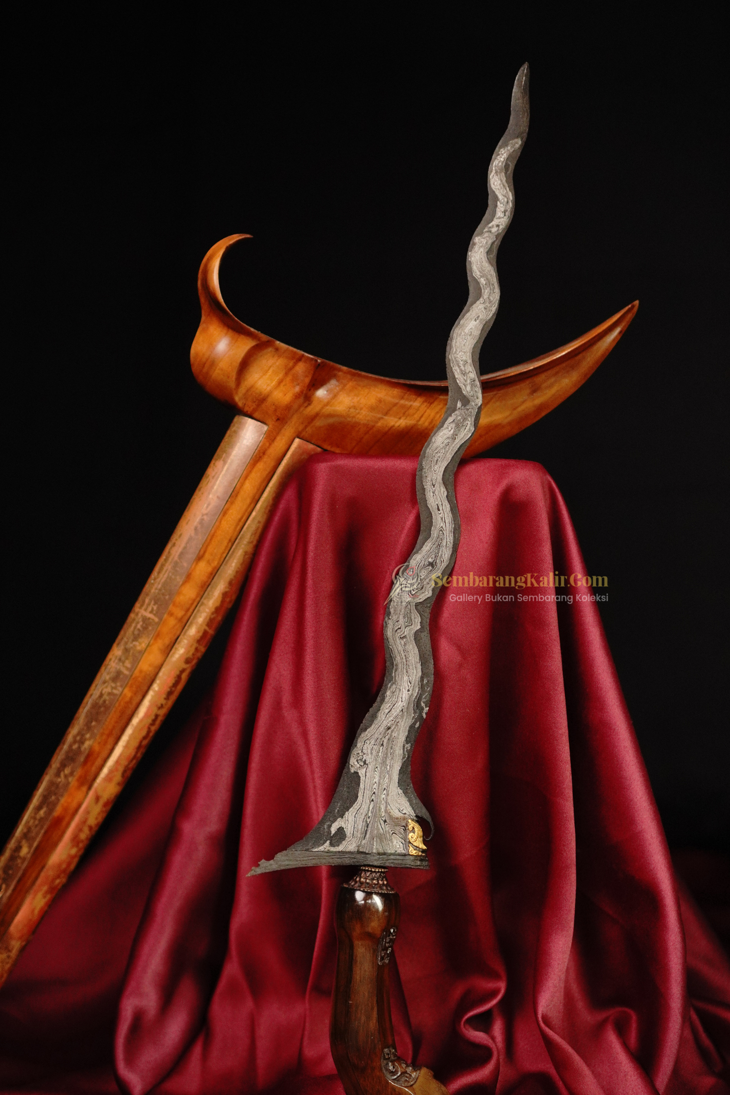 Keris Parung Sari Kinatah Panji Wilis