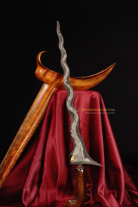 Keris Parung Sari Kinatah Panji Wilis
