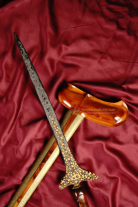 Keris Sepang Tinatah Emas