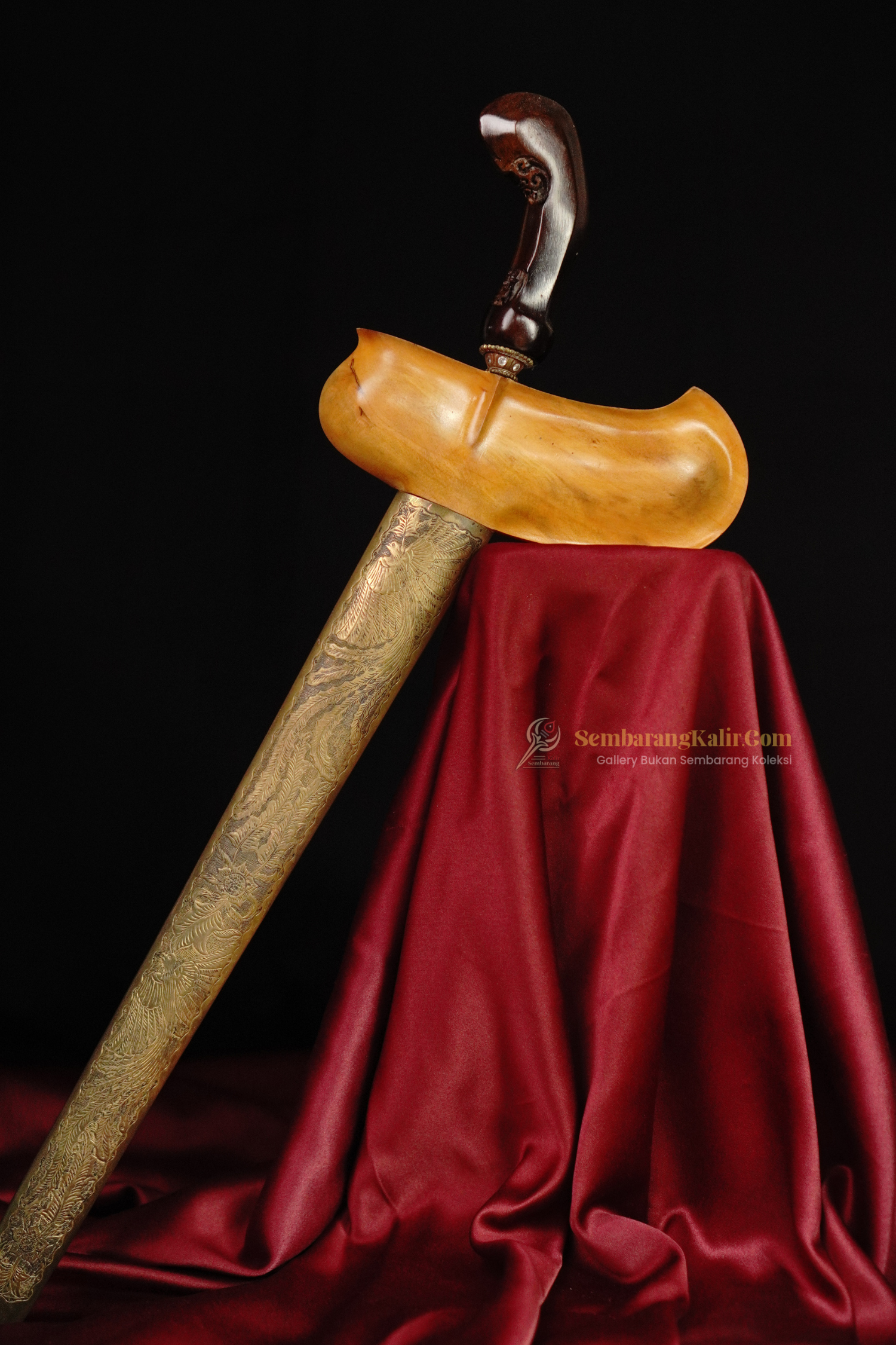 Keris Singo Barong Kinatah Emas
