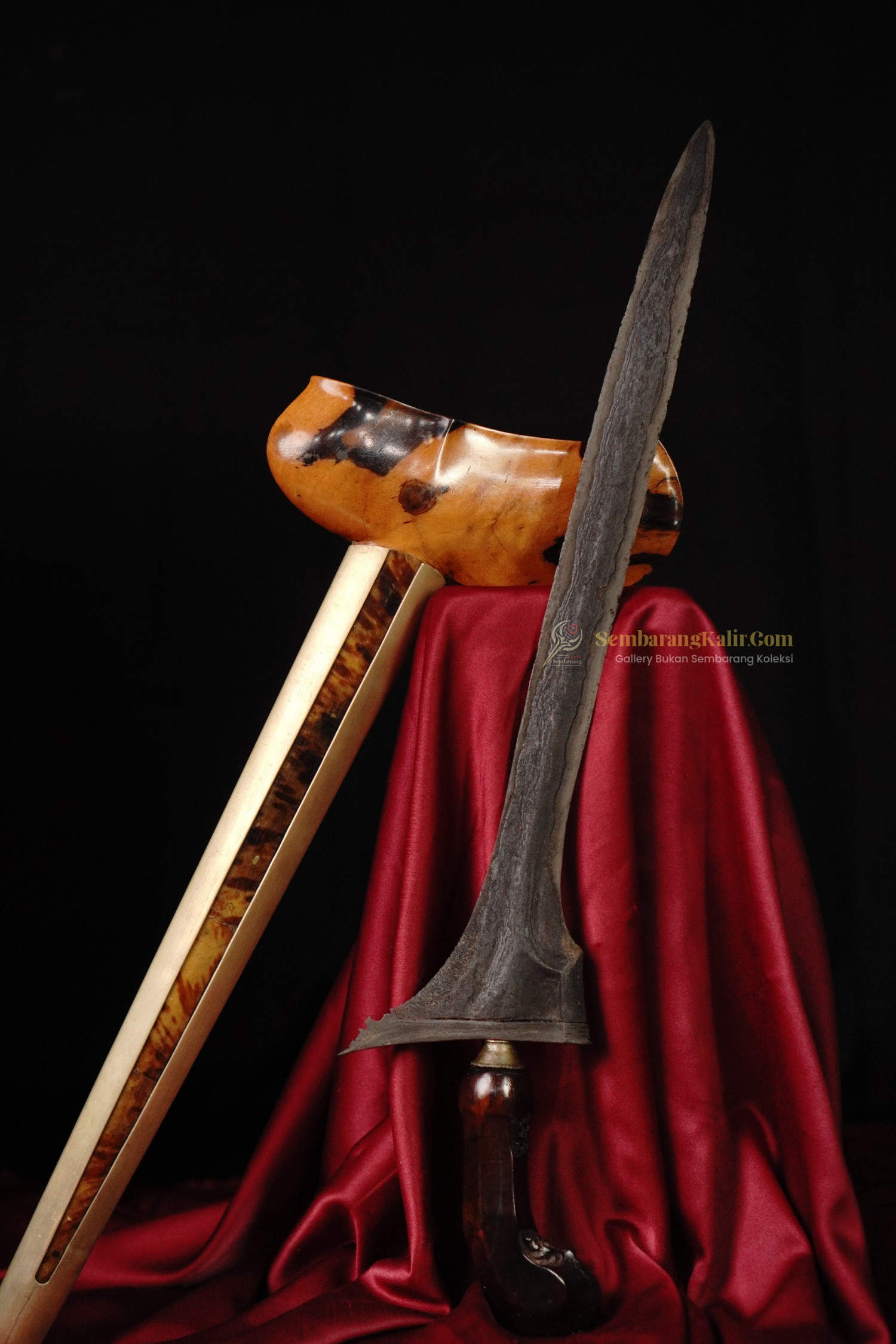 Keris Jalak Ngore Pamor Keleng