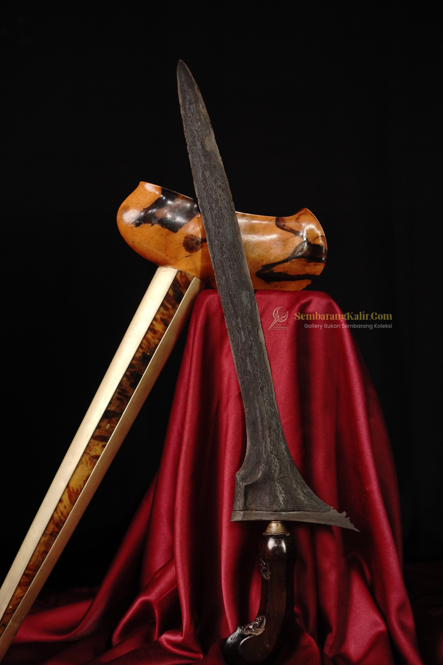 Keris Jalak Ngore Pamor Keleng