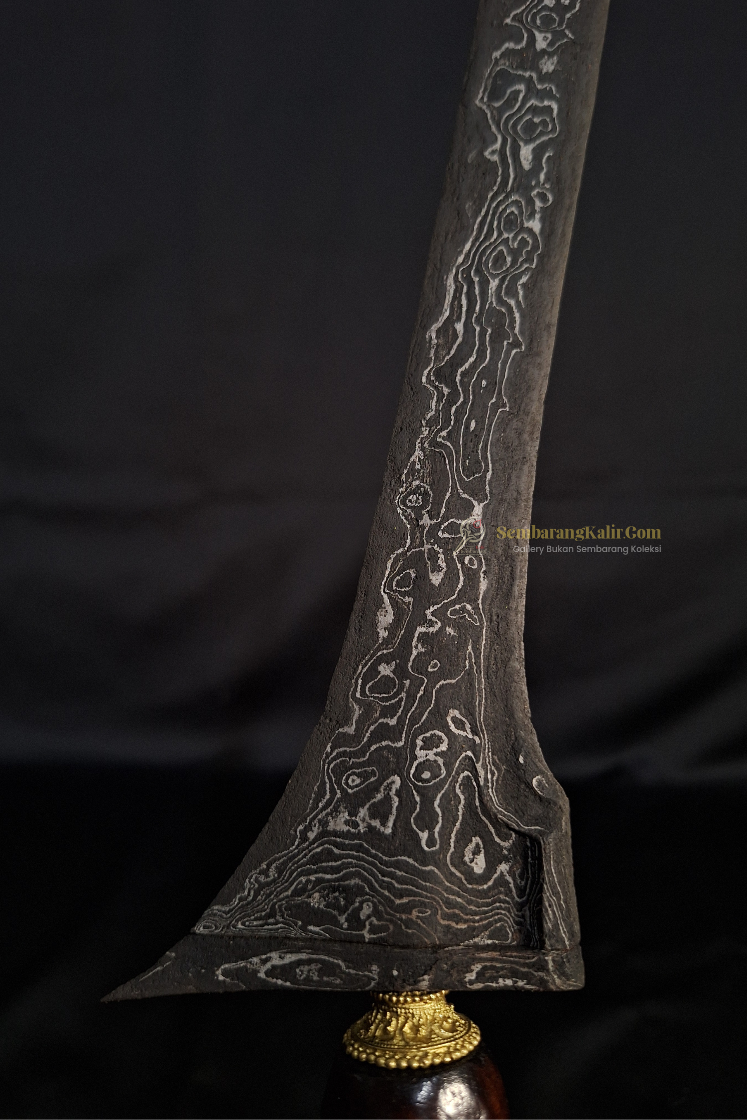 Keris Tilam Upih Pamor Udan Mas Tiban