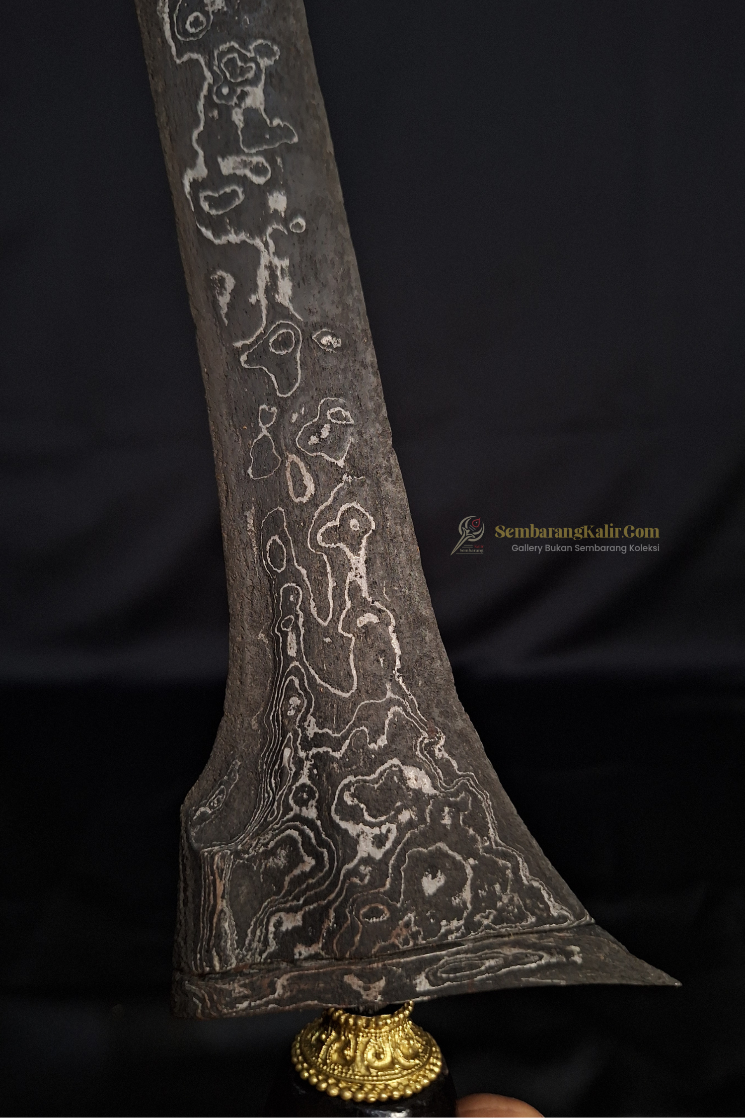 Keris Tilam Upih Pamor Udan Mas Tiban