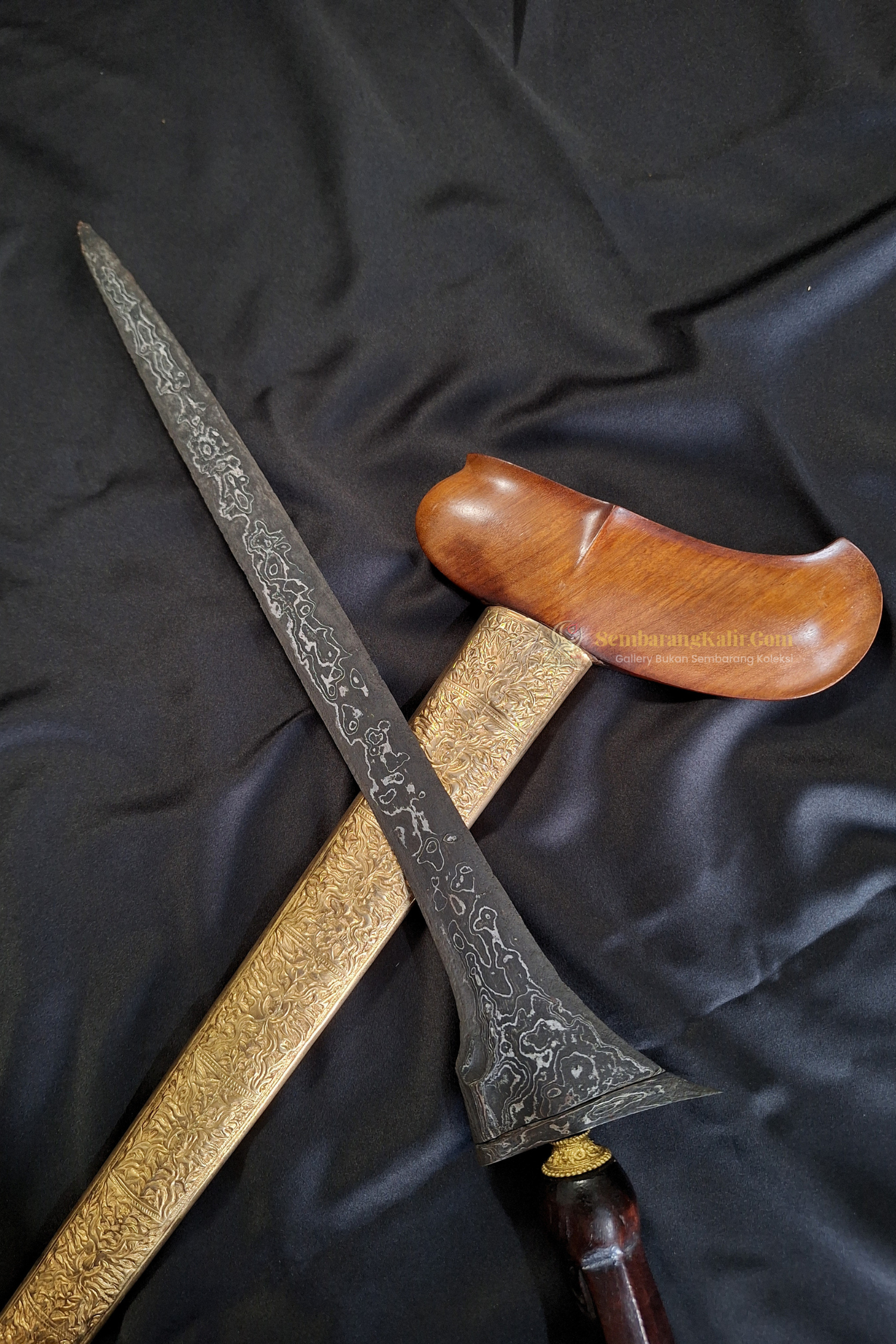 Keris Tilam Upih Pamor Udan Mas Tiban