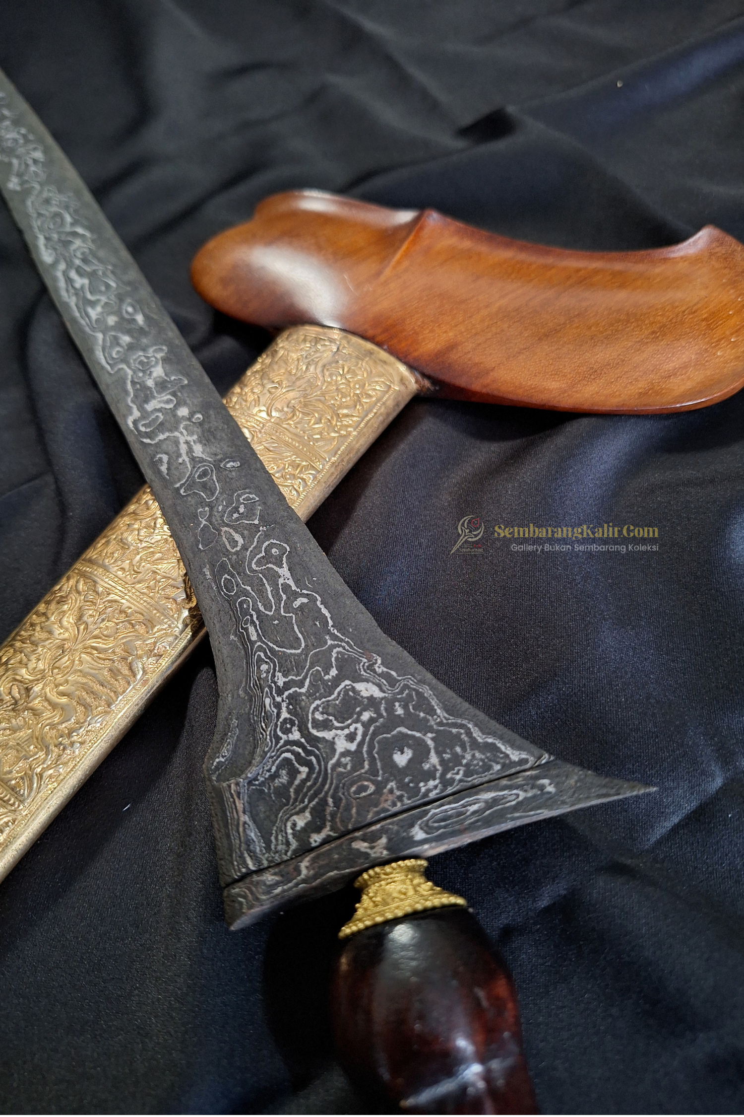Keris Tilam Upih Pamor Udan Mas Tiban